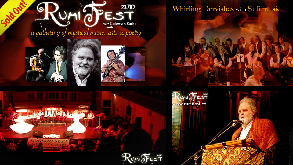 RUMI FEST 2010 with Coleman Barks